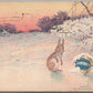 SNOWDRIFT ADVERTISING ANTIQUE POSTCARD