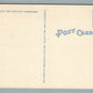 WILDWOOD ON THE SEA GOOD FISHING VINTAGE POSTCARD