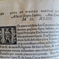 1542-1549 CHURCH HISTORY antique VELLUM BOUND 16th century DATED BINDING