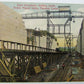 VINTAGE POSTCARD EAST CHAMBERS PEDRO MIGUEL LOCKS CANAL ZONE PANAMA ANCON CANCEL