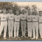 ATHLETIC TEAM ANTIQUE REAL PHOTO POSTCARD RPPC