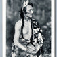 AMERICAN INDIAN LONG JOHN OJIBWAY CHIPPEWA ANTIQUE POSTCARD