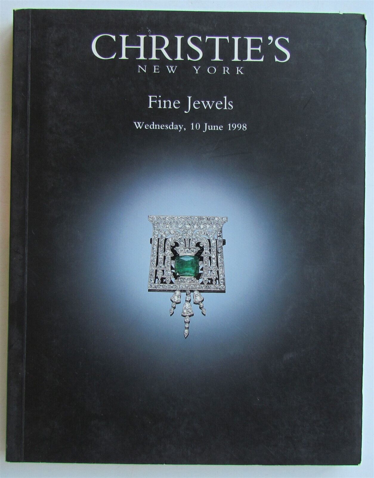 1998 FINE JEWELS CHRISTIE'S AUCTION CATALOG