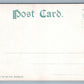 HAVERHILL MA FIRST POST OFFICE UNDIVIDED ANTIQUE POSTCARD