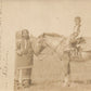 AMERICAN INDIANS BOY ON HORSE ANTIQUE REAL PHOTO POSTCARD RPPC