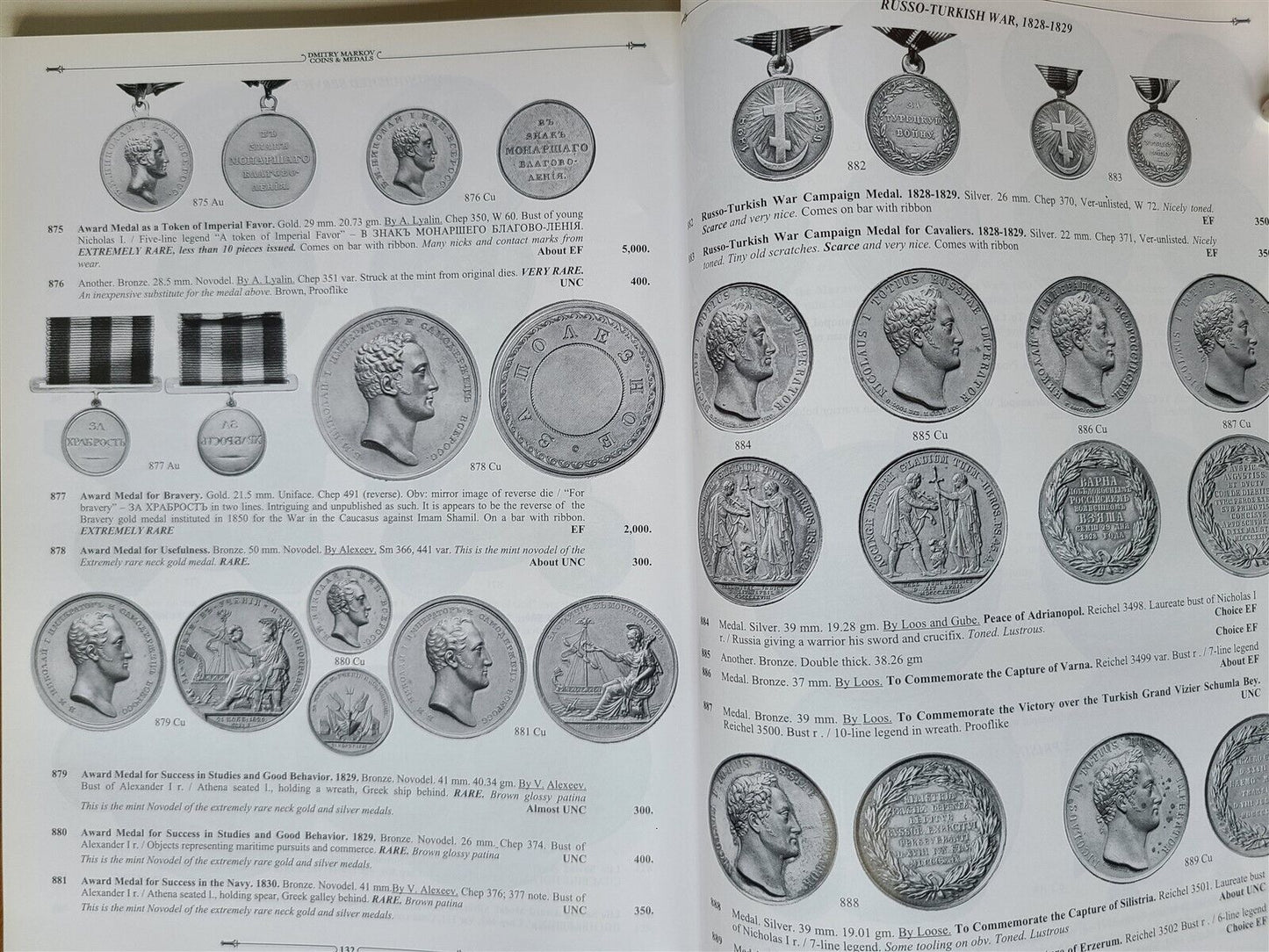 RUSSIAN & INTERNATIONAL COINS & MILITARY DECORATIONS 2003 AUCTION CATALOG