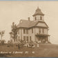 EAST BARRE VT SCHOOL ANTIQUE REAL PHOTO POSTCARD RPPC
