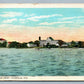 TITUSVILLE FL WATER FRONT ANTIQUE POSTCARD