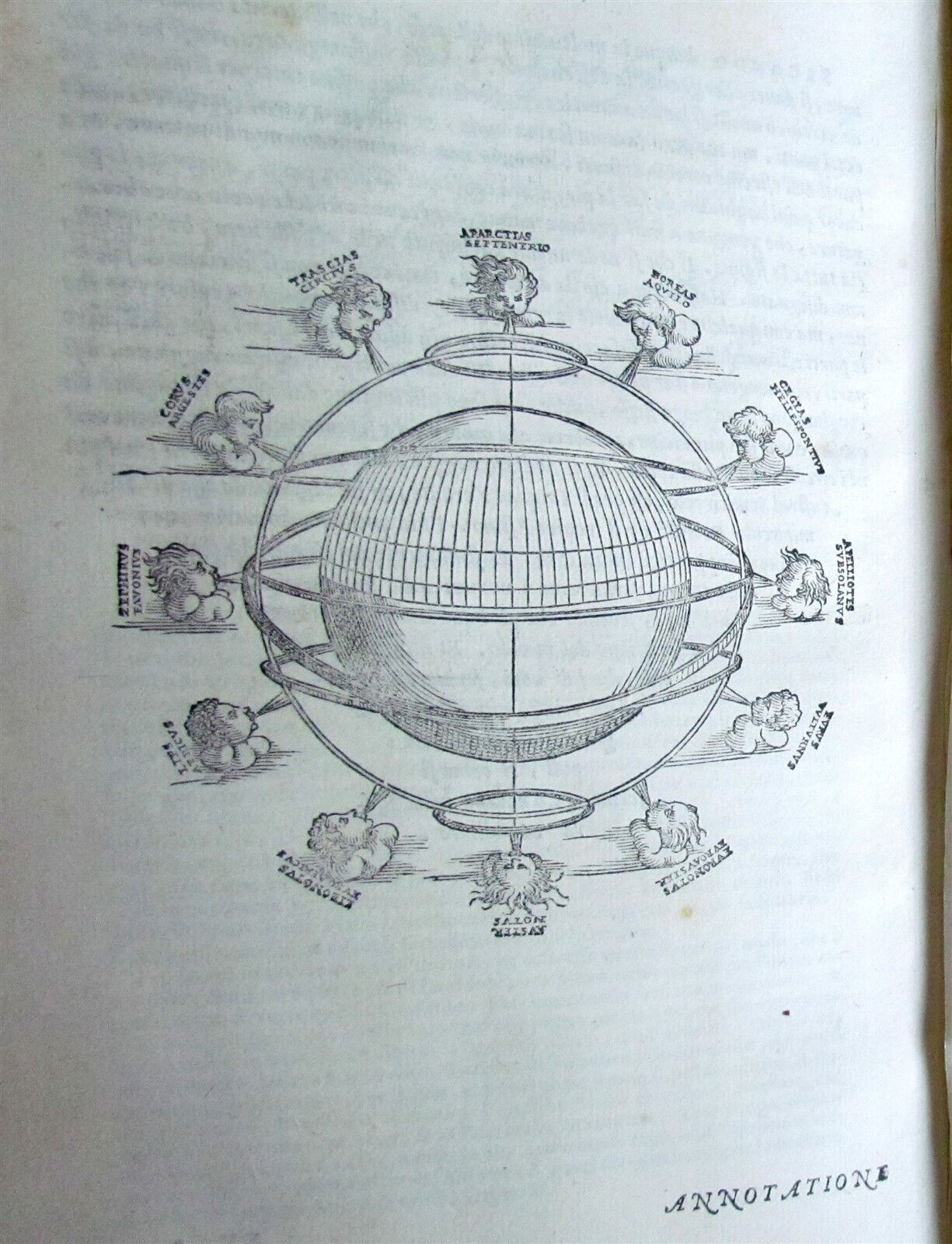 1561 LA GEOGRAFIA DI CLAUDIO TOLOMEO ALESSANDRINO by Girolamo Ruscelli ANTIQUE