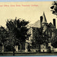 CEDAR FALLS IA STATE TEACHERS COLLEGE SOUTH HALL & OFFICE ANTIQUE POSTCARD