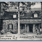 RINGOES NJ LAFAYETTE'S HEADQUARTERS ANTIQUE POSTCARD