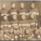 1911 FOOTBALL TEAM ANTIQUE REAL PHOTO POSTCARD RPPC