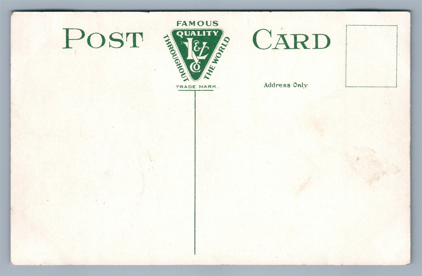 BETHLEHEM PA EMMANUEL CHURCH ANTIQUE POSTCARD