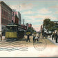 TAMPA FL FRANKLIN STREET ANTIQUE POSTCARD