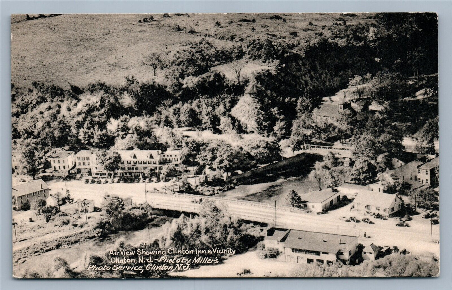 CLINTION NJ INN & VICINITY ANTIQUE POSTCARD