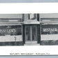 WASHINGTON NJ BAYLOR'S RESTAURANT VINTAGE POSTCARD