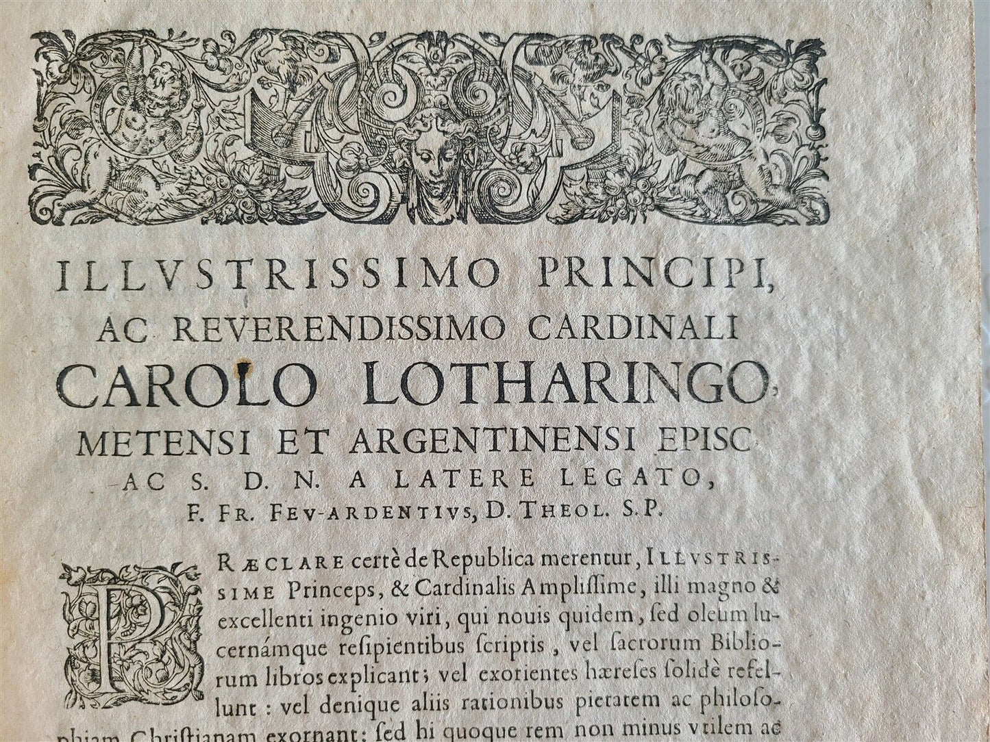 1639 THEOLOGY by Sancti Irenaei antique FOLIO 1Tth CENTURY