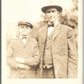 PRESIDENT COOLIDGE w/ SON ANTIQUE REAL PHOTO POSTCARD RPPC