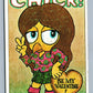 VALENTINE ADVERTISING VINTAGE POSTCARD I AM GROOVY CHICK