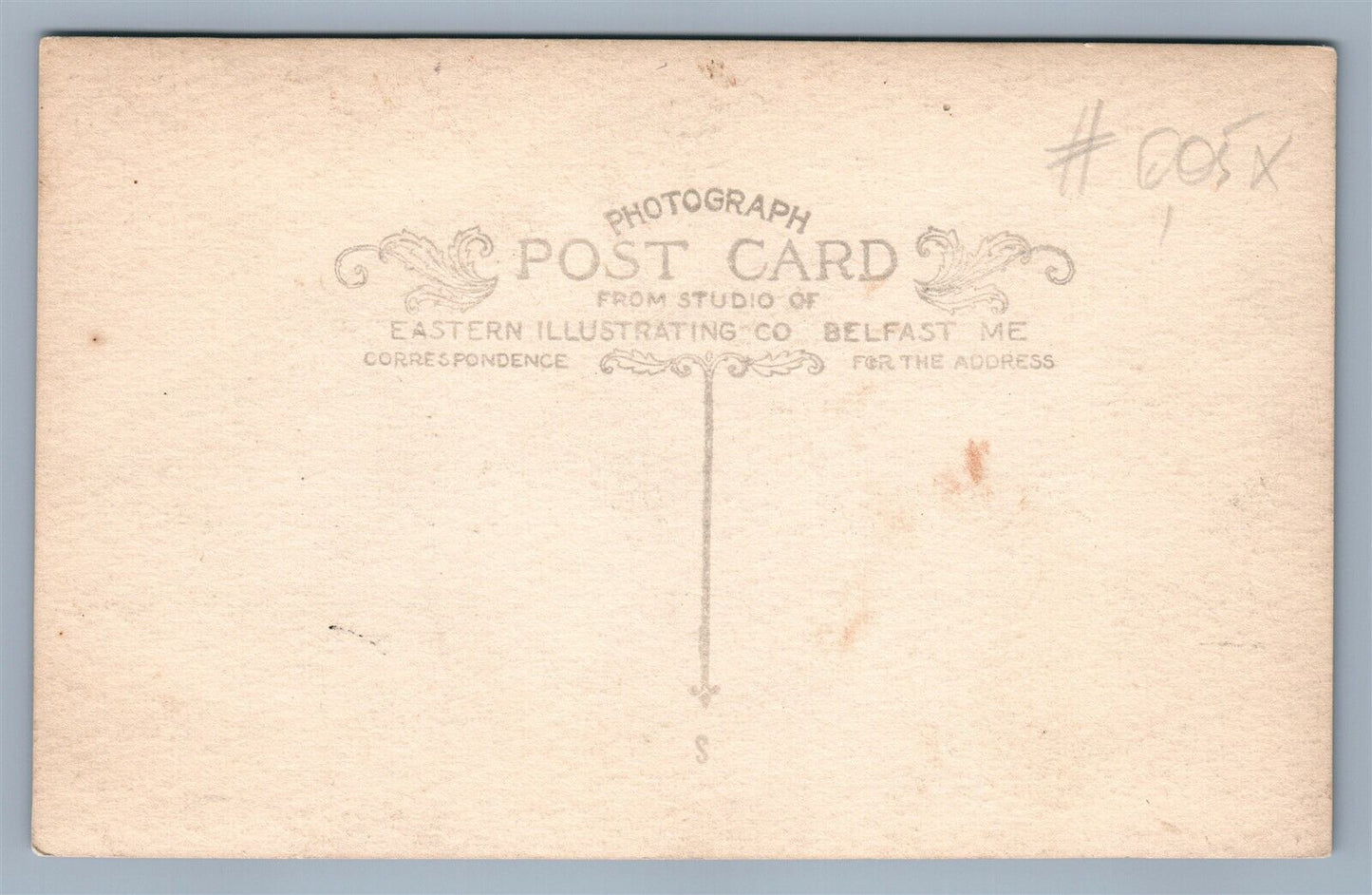 FORT FAIRFIELD ME METHODIST CHURCH ANTIQUE REAL PHOTO POSTCARD RPPC