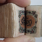 KORAN MINIATURE ARABIC MANUSCRIPT vintage QURAN ISLAMIC rare 25 x 35 mm