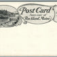 ROCKLAND ME LIGHT HOUSE ANTIQUE POSTCARD