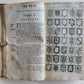 1730 ART of HERALDRY antique in ENGLISH illustrated