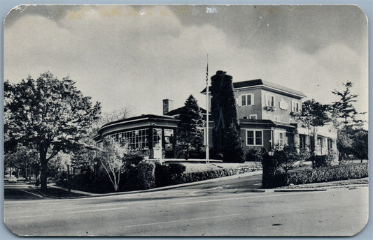 MAMARONECK NY WASHINGTON ARMS RESTAURANT VINTAGE POSTCARD