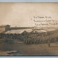 WWI MILITARY MESS EMBARKATION CAMP FRANCE ANTIQUE REAL PHOTO POSTCARD RPPC