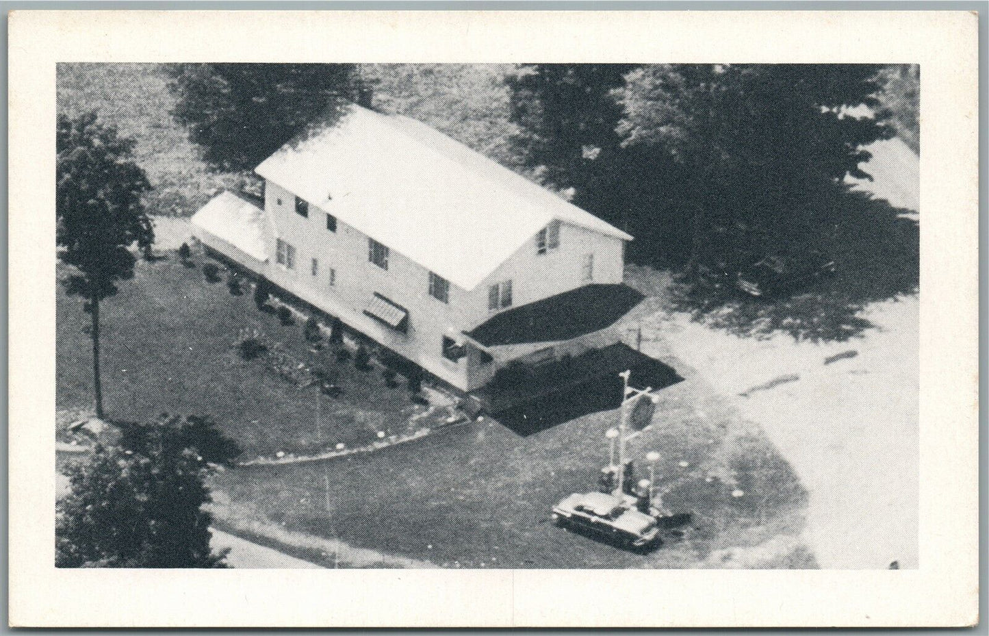 PRESTON PARK PA POST OFFICE & GENERAL STORE VINTAGE POSTCARD