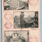 BOSTOM MA 1907 OLD HOME WEEK ANTIQUE POSTCARD