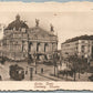 LWOW LEMBERG POLAND UKRAINE THEATER ANTIQUE POSTCARD