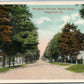 EMPORIUM PA RESIDENCE SECTION FOURTH STREET ANTIQUE POSTCARD