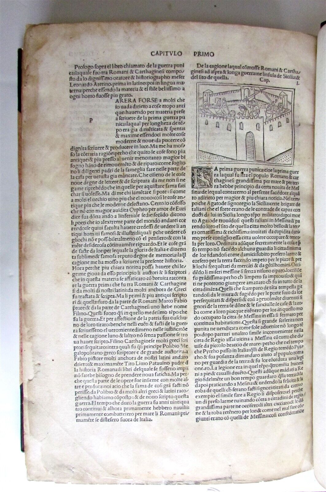 1493 INCUNABULA illustrated TITUS LIVIUS HISTORY antique FOLIO incunable RARE