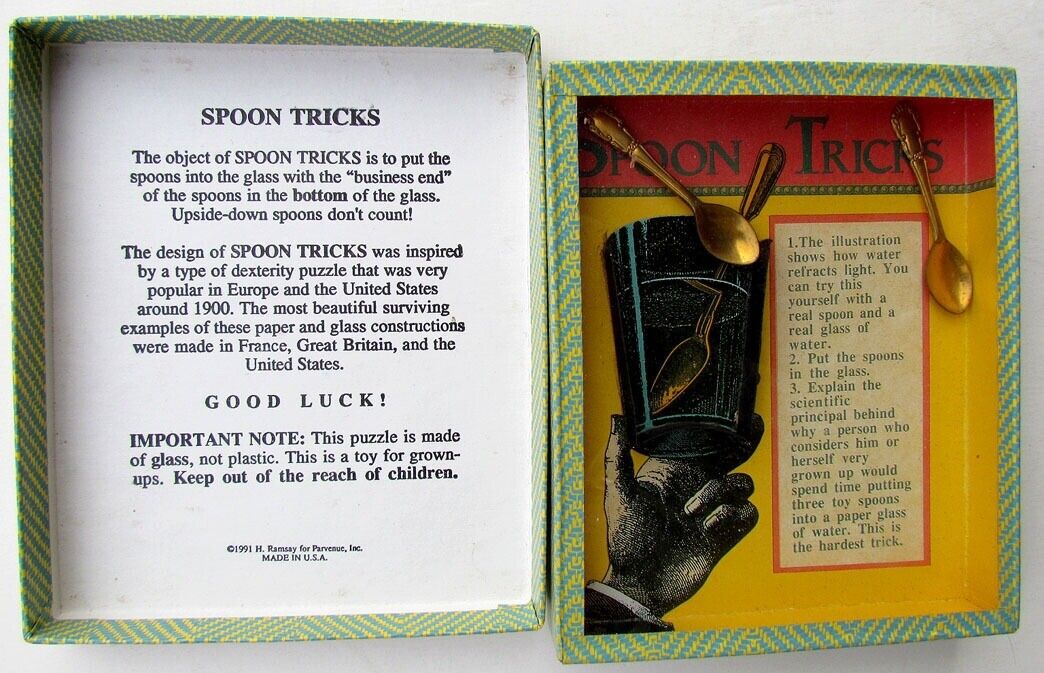 1991 SPOON TRICKS GAME