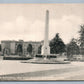 BRISTOL CT WORLD WAR MEMORIAL & HIGH SCHOOL ANTIQUE POSTCARD