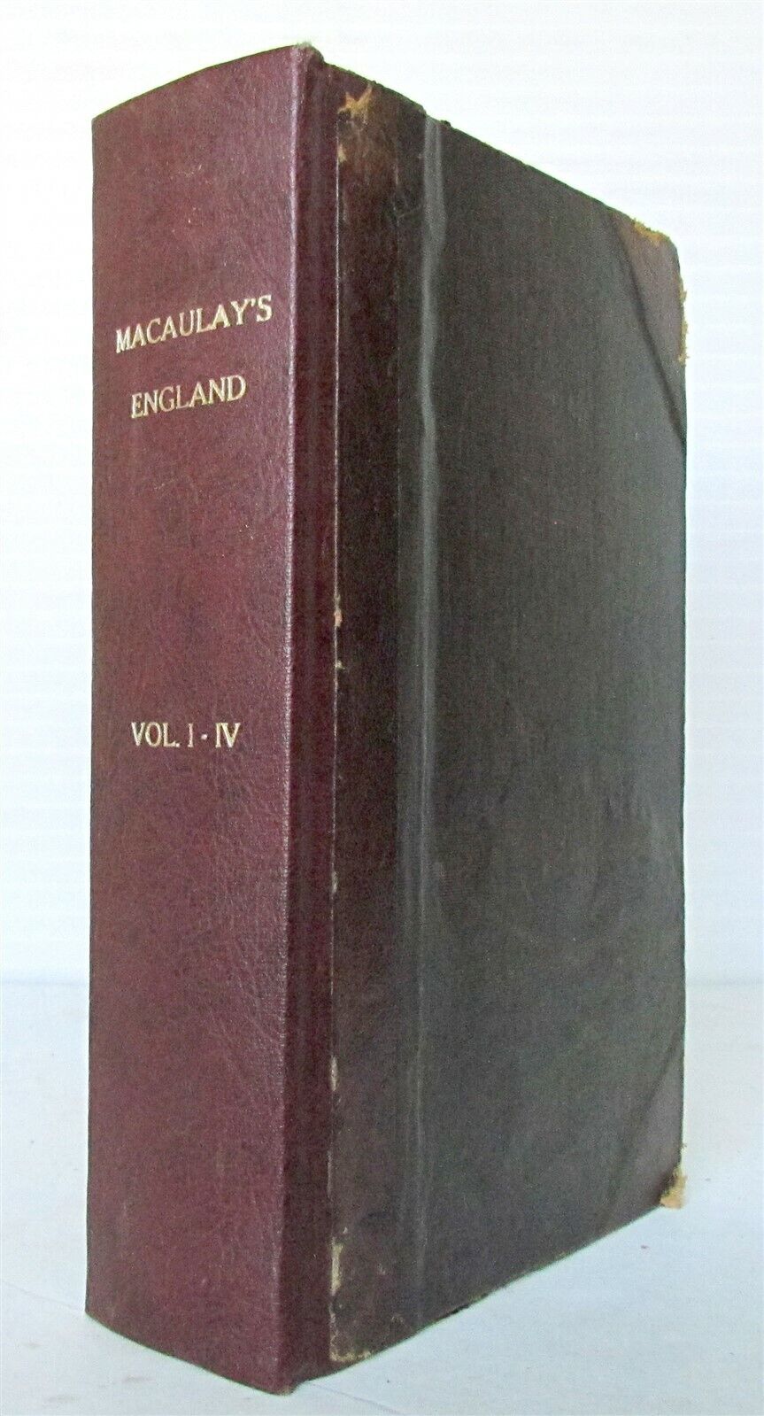 1856 HISTORY of ENGLAND by T.MACAULAY antique AMERICAN EDITION Philadelphia