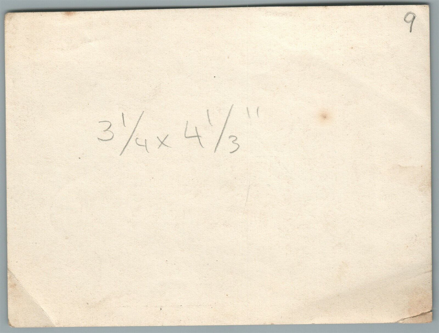 EARLY AVIATION AVIATORS w/ BIPLANE ANTIQUE REAL PHOTO 3 1/4 x 4 1/4"