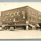 CLARION IA HOTEL MOORE ANTIQUE REAL PHOTO POSTCARD RPPC