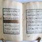 19th CENTURY MANUSCRIPT KORAN in OTTOMAN TURKISH LANGUAGE antique ILLUMINATED