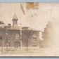 BRIDGETON NJ HIGH SCHOOL ANTIQUE REAL PHOTO POSTCARD RPPC