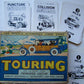 AUTOMOBILE CARD GAME TOURING w/ ORIGINAL BOX & INSTRUCTIONS