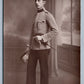 AUSTRIAN OFFICER w/ DAGGER ANTIQUE REAL PHOTO POSTCARD RPPC