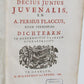 1709 ROMAN POETRY SATYRAE Juvenal & Persius Flaccus VELLUM antique in DUTCH