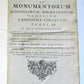 1724 VETERUM SCRIPTORUM ET MONUMENTORUM VELLUM BINDING FOLIO antique V.III