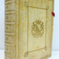 1780 Propertius POETRY Elegiarum UTRECHT ARMORIAL VELLUM BINDING antique