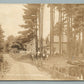 LUZERNE NY NORTH WOODS INN ANTIQUE REAL PHOTO POSTCARD RPPC