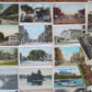 MASSACHUSETTS lot of 47 MA ANTIQUE POSTCARDS