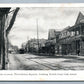 MAIN AVENUE PROVIDENCE SQUARE LOOKING NORTH FROM OAK STREET ANTIQUE POSTCARD