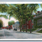 SACO ME MAIN STREET 1949 VINTAGE POSTCARD